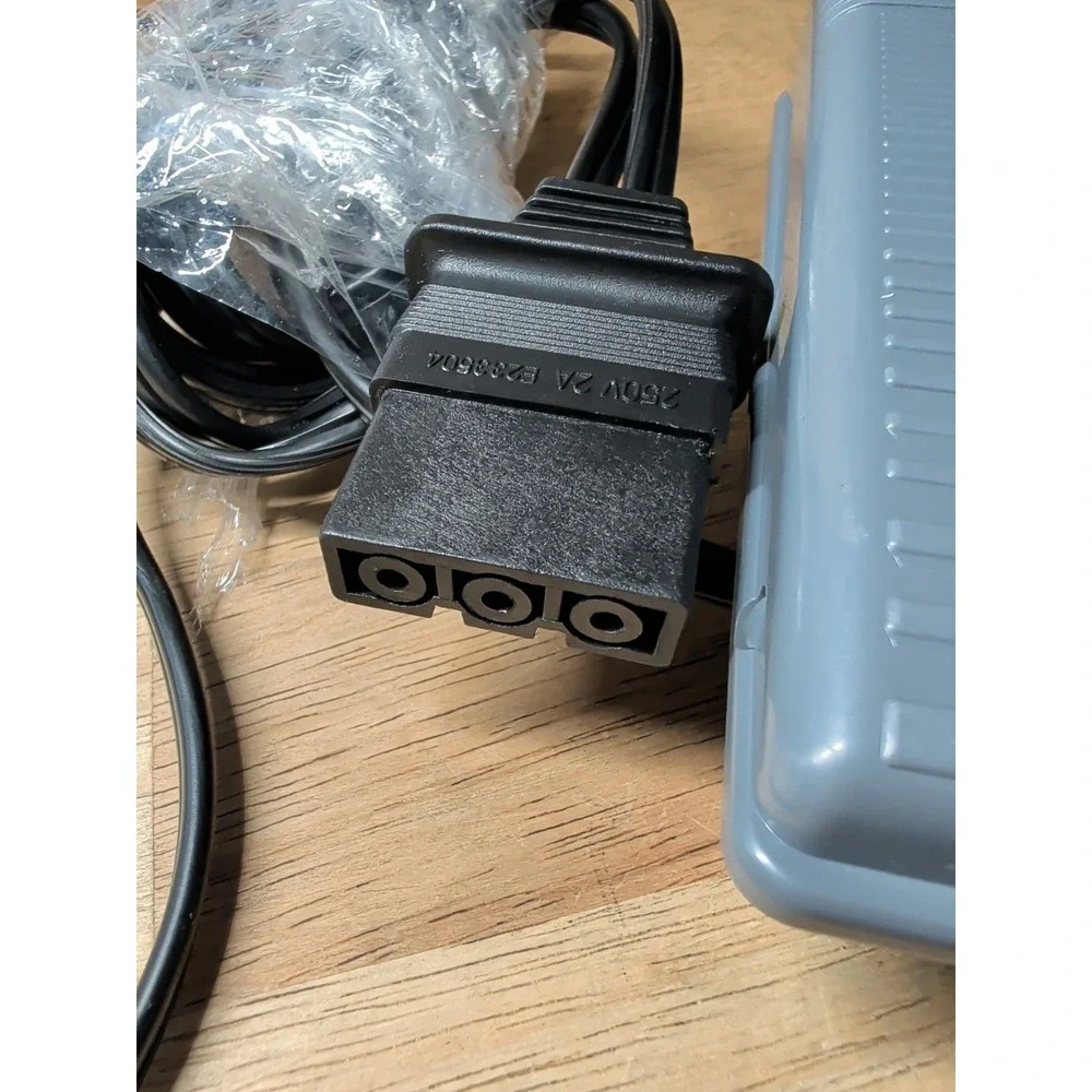 FDM KD-1902 Sewing Machine‎ Speed Controller Foot Pedal 3 Prong Plug Rare